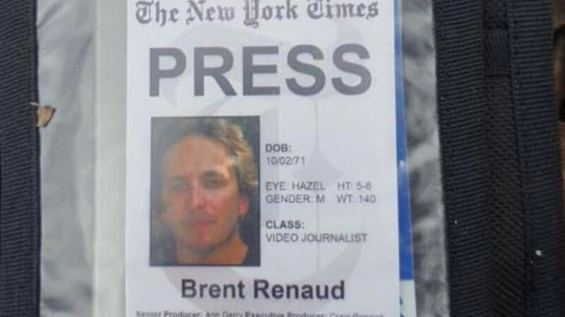 NYT: убитый в Украине корреспондент Брент Рено не выполнял задание редакции