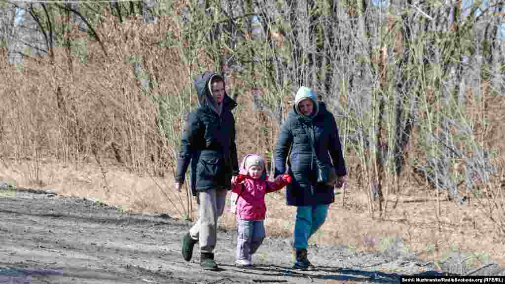 Евакуація людей із сіл Вишгородського району Київської області. 10 березня 2022 року