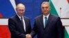 Vladimir Putin și Viktor Orbán în 2019. Orbán a pus de numeroase ori piedici sancțiunilor europene la adresa regimului Putin.