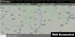 Переліт літака Ту-134АК з бортовим номером RA-65992 з Москви в напрямку Бєлгорода, 3 березня 2022 року