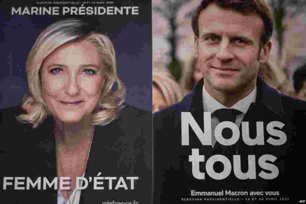 A francia elnökválasztási kampány tetőpontján Emmanuel Macron centrista elnök és a szélsőjobboldali jelölt, Marine Le Pen április 20-án este találkozott egy televíziós vitában