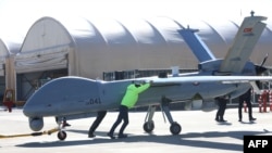 An Anka drone in Ankara in 2021