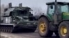 Ukrainian Tractors Versus Russian Armor GRAB 2