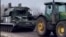 Ukrainian Tractors Versus Russian Armor GRAB 2