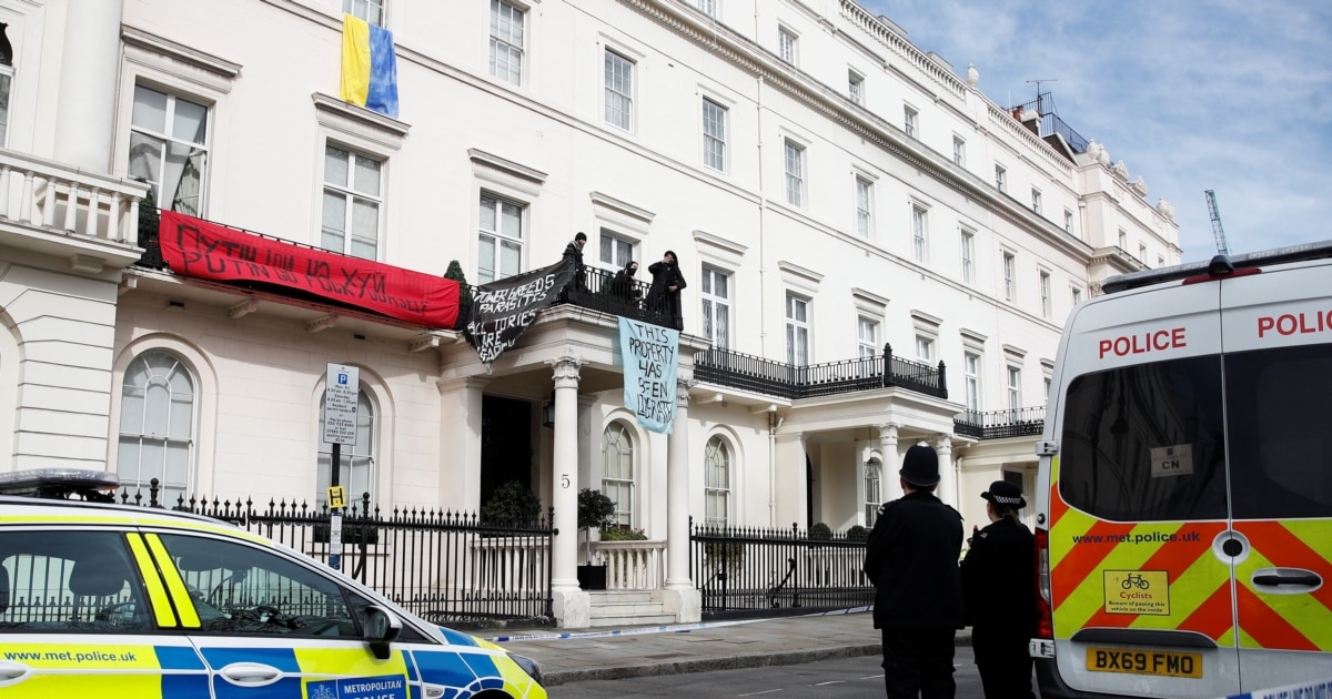 Squatters Take Over Russian Oligarch's $65 Million London Mansion
