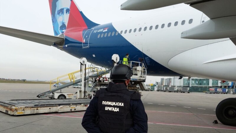 Peta lažna dojava o bombi na letu iz Beograda ka Rusiji 