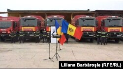 Ajutoare umanitare românești destinate R.Moldova pentru a face față valului de refugiați ucraineni, Vatra, Chișinău, 16 martie 2022