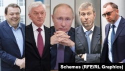 Володимир Путін та російські олігархи