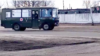 Военна линейка пристига в полевата болница в беларуския град Наруля, който се намира в близост до границата с Украйна 