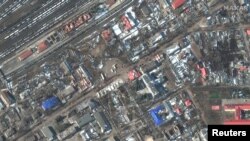 Супутниковий знімок, Суми, 14 березня 2022 року