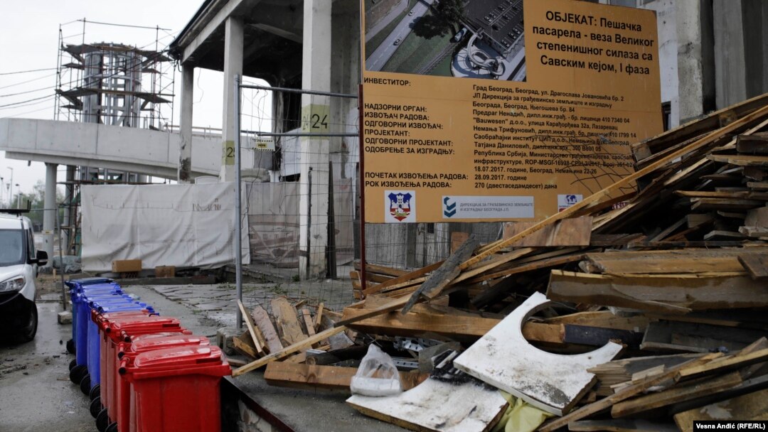 Radovi na izgradnji gondole, Beograd