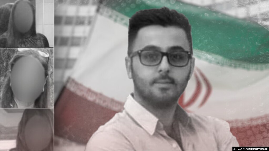 عکسی که پایگاه خبری ماکو از رامبد نامدار و سه زن متهم منتشر کرده است