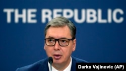 Predsednik Srbije i lider vladajuće Srpske napredne stranke (SNS) Aleksandar Vučić
