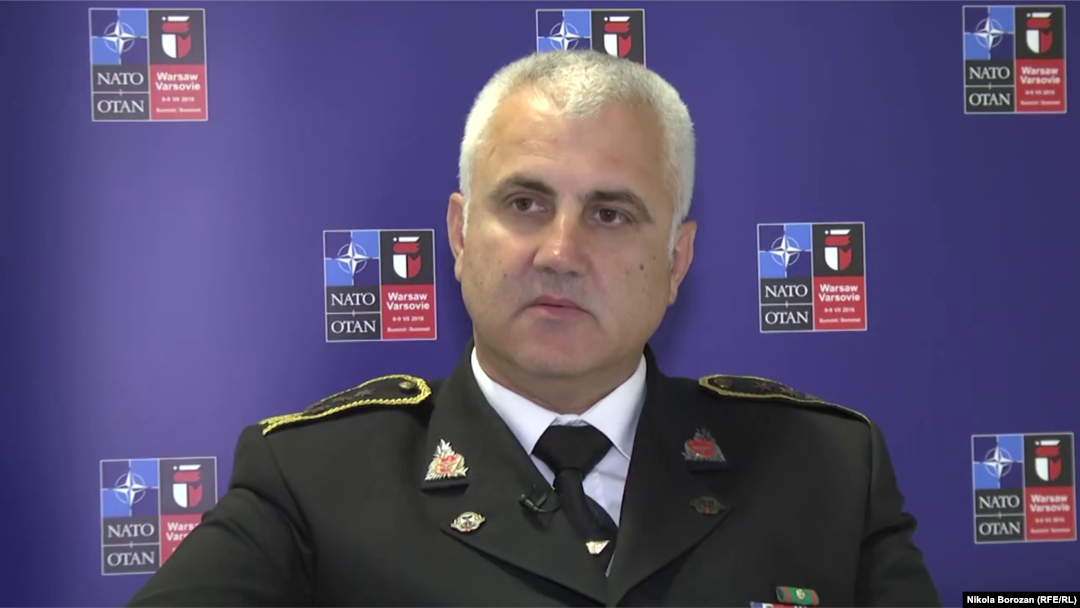 Dragan Samardžić, bivši načelnik Generalštaba Vojske Crne Gore, jul 2016. 