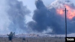 Взрывы в Джанкойском районе, 16 августа 2022 года
