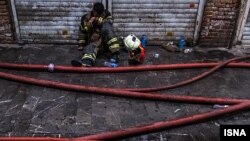 Vatrogasas u Iranu (ilustrativna fotografija)