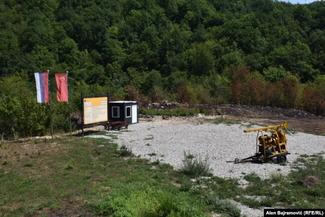 Pripremni radovi su uveliko u toku, a uprava HE Bistrica ubrzo očekuje i ekološku dozvolu (Na slici: Lokacija zvaničnog početka radova)