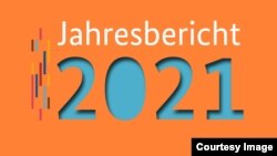 Coperta raportului pe 2021 al Centrului Federal Guvernamental pentru Combaterea Discriminării din Germania.