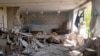 Разрушения после очередного обстрела в Днепропетровской области