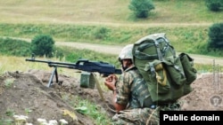 Армянский военнослужащий (архивная фотография).