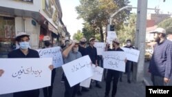 تجمع اعتراضی به خدمت سربازی اجباری در تهران