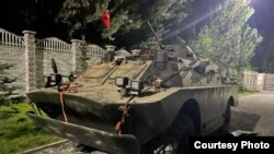 Kyrgyzstan - The armored vehicle found at the co-owner of the company "Umut and Co."