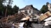 У селі Уди майже кожна будівля зруйнована або пошкоджена. Ілюстративне фото 
