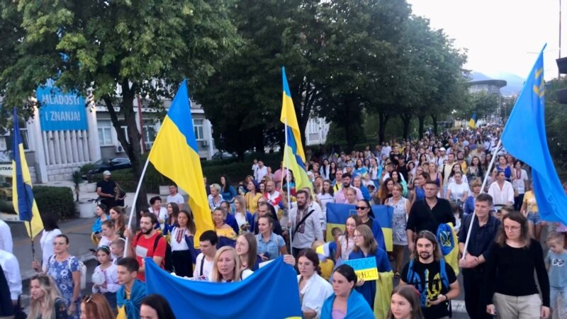 Podgorica obilježila Dan nezavisnosti Ukrajine
