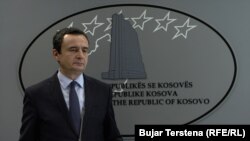 Kryeministri i Kosovës, Albin Kurti. 