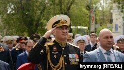 Игорь Осипов в звании вице-адмирала, архивное фото