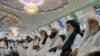 تصویر آرشیف: تعدادی از علمای دینی وابسته و طرفدار طالبان 