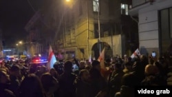 საპროტესტო მსვლელობა ინგოროყვას ქუჩაზე