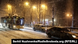 Сніг у Києві, 25 грудня 2018 року