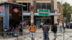 В столице Испании во время пандемии нового коронавируса.
