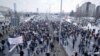 Serbia, Belgrade -- Protest and blockade of of the international highway with a request to ban the exploitation of lithium, January 15 2022