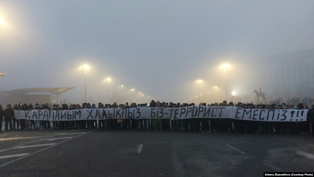 Казакстан. 2022-жылдын 6-январы.