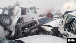 Five people were killed in a massive pileup in Behbahan in January in which it is said that the airbags in nearly 60 Iranian vehicles failed to deploy.
