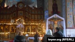 Празднование Рождества Христова в Севастополе, 7 января 2022 года
