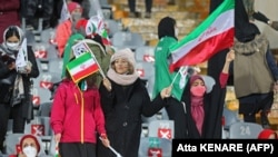 Iranian women were allowed into Tehran's Azadi Stadium for the first time in almost three years to watch their country's victory, which marked the sixth time in the nation’s history that Iran earned a spot at the World Cup.