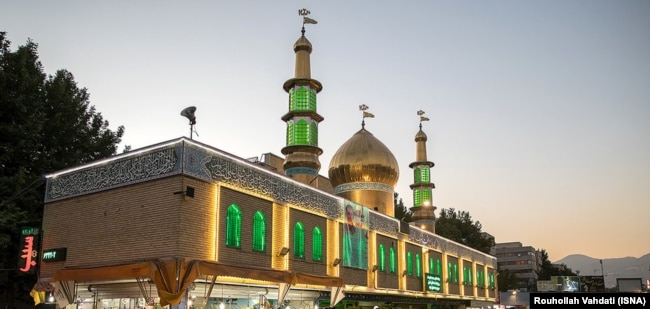 تصویری از مسجد جامع اکباتان در فاز یک این شهرک