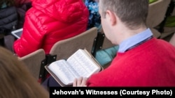 Dozens of Jehovah’s Witnesses have been imprisoned in the country since Russia banned the religious group in 2017 and designated it as an extremist organization. (file photo)