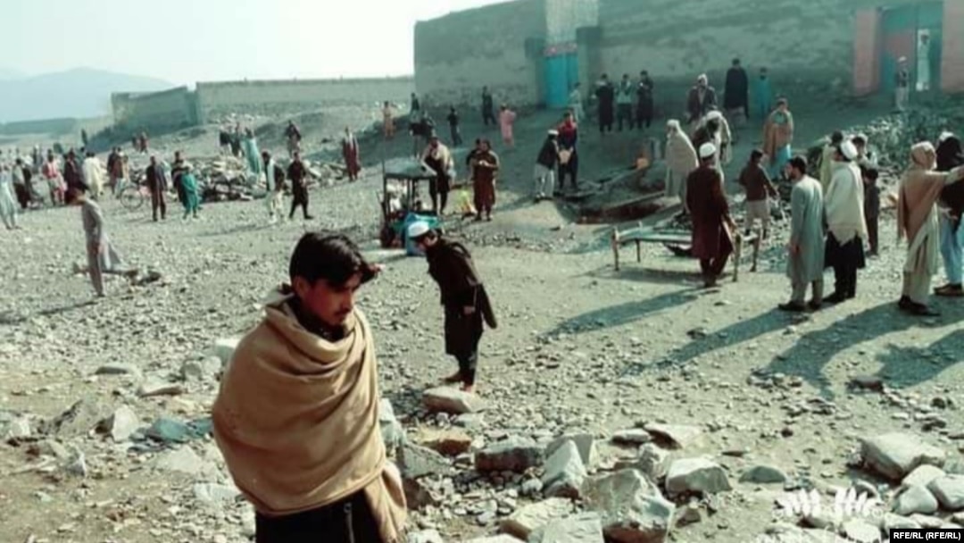 The deadly blast occurred in the Lalpur district of Afghanistan's eastern Nangarhar Province