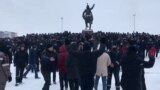 Protests Continue In Provincial Kazakh Cities Amid State Of Emergency