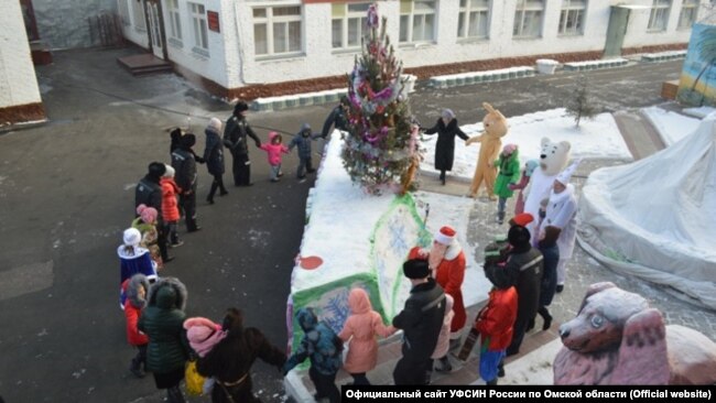 Детский утренник в ИК-7