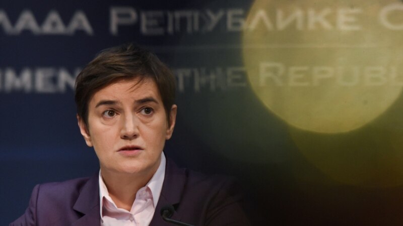 Premijerka Srbije najavila usvajanje stava o Ukrajini 