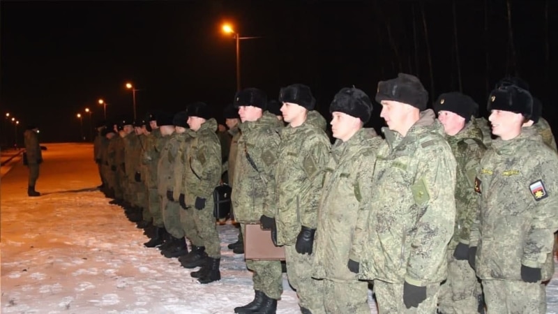 У Беларусь прыбыла чарговая партыя расейскіх вайскоўцаў. ФОТА