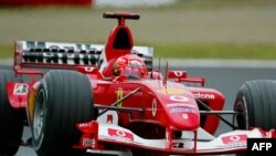  Шумахер с Ферари 