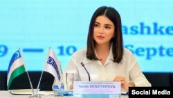 Саида Мирзияева, дочь президента Узбекистана Шавката Мирзияева.