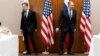 Întâlnirea dintre Serghei Lavrov și Antony Blinken, programată pentru 24 februarie, a fost anulată de americani în contextul noilor evoluții ale crizei din Ucraina.