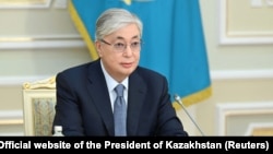 In the February 16 phone call with Ukraine's leader, Kazakh President Qasym-Zhomart Toqaev reiterated Astana's position on the resolution of the situation in Ukraine in accordance with the UN Charter and by diplomatic means. (file photo)